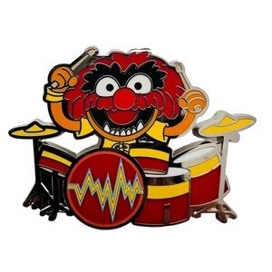 Disney The Muppets Animal Electric Mayhem Band Drums Pin
